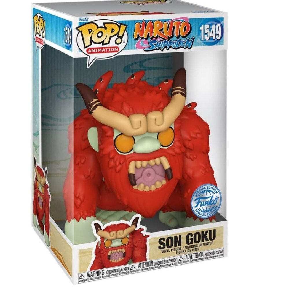 Funko Pop! Animation Naruto Shippuden Son Goku Jumbo Figure 1549 Manga - Picture 3 of 17